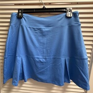 Reel Legends Performance Pleated Skort Blue Medium NWT